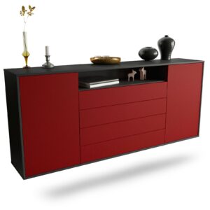 Sideboard New Haven, Bordeaux, hängend (180x79x35cm)