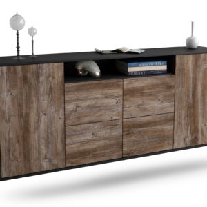 Sideboard Carrollton, Treibholz, hängend (180x79x35cm)
