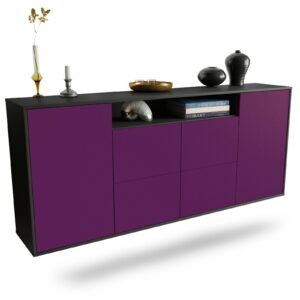 Sideboard Carrollton, Lila, hängend (180x79x35cm)