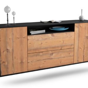 Sideboard Thousand Oaks, Pinie, hängend (180x79x35cm)