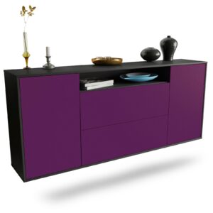 Sideboard Thousand Oaks, Lila, hängend (180x79x35cm)