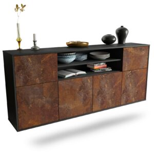 Sideboard Topeka, Rost, hängend (180x79x35cm)