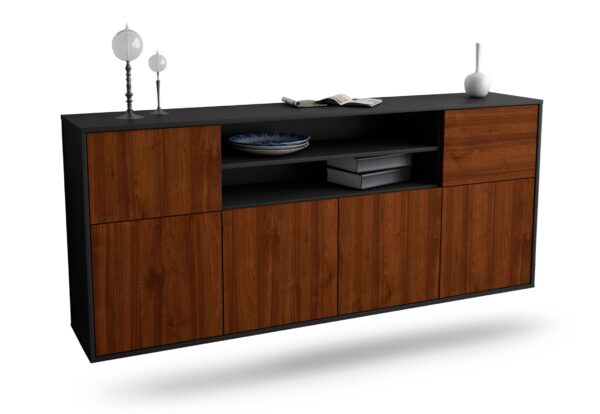 Sideboard Topeka, Walnuss, hängend (180x79x35cm)