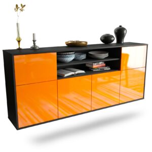 Sideboard Topeka, Orange, hängend (180x79x35cm)