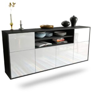 Sideboard Topeka, Weiß, hängend (180x79x35cm)