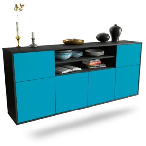 Sideboard Topeka, Türkis, hängend (180x79x35cm)