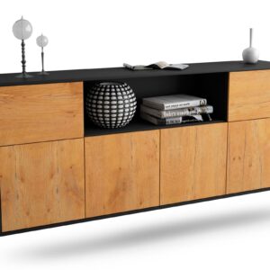 Sideboard West Valley City, Eiche, hängend (180x79x35cm)