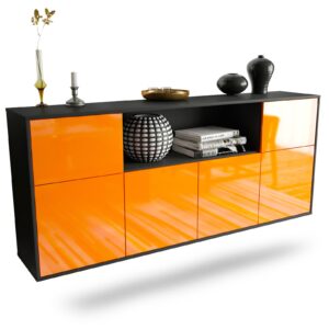 Sideboard West Valley City, Orange, hängend (180x79x35cm)