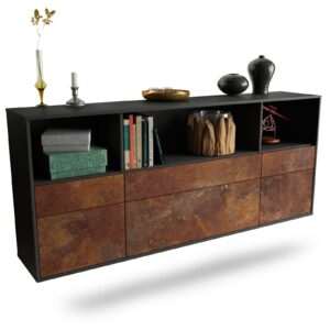 Sideboard Cary, Rost, hängend (180x79x35cm)