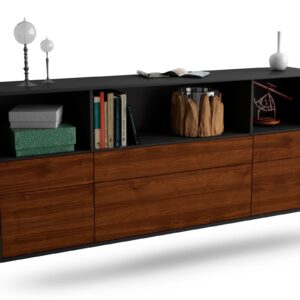 Sideboard Cary, Walnuss, hängend (180x79x35cm)