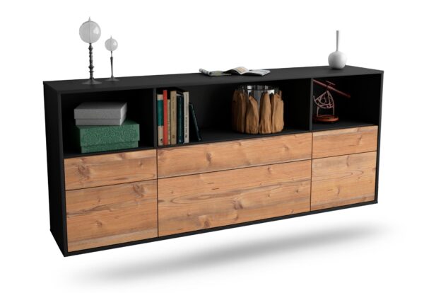Sideboard Cary, Pinie, hängend (180x79x35cm)