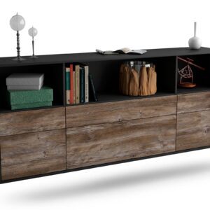Sideboard Cary, Treibholz, hängend (180x79x35cm)