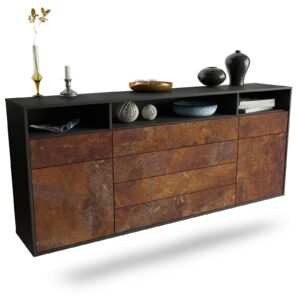 Sideboard Bellevue, Rost, hängend (180x79x35cm)