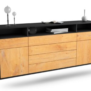 Sideboard Bellevue, Eiche, hängend (180x79x35cm)