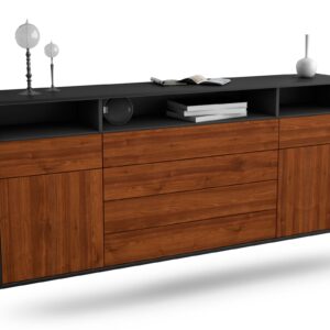 Sideboard Bellevue, Walnuss, hängend (180x79x35cm)