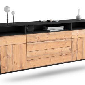 Sideboard Bellevue, Pinie, hängend (180x79x35cm)