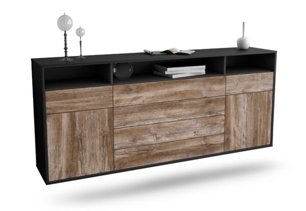 Sideboard Bellevue, Treibholz, hängend (180x79x35cm)