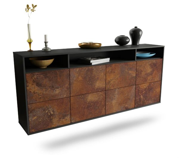 Sideboard Concord, Rost, hängend (180x79x35cm)