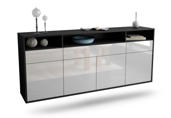 Sideboard Simi Valley, Weiß, hängend (180x79x35cm)