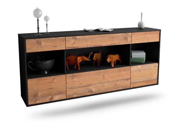 Sideboard Clarksville, Pinie, hängend (180x79x35cm)