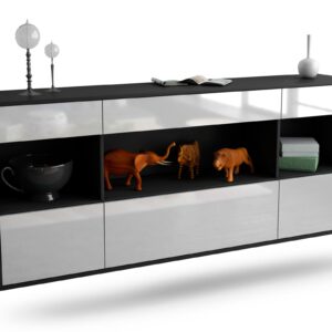 Sideboard Clarksville, Weiß, hängend (180x79x35cm)