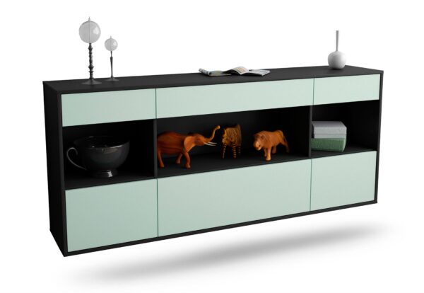 Sideboard Clarksville, Mint, hängend (180x79x35cm)