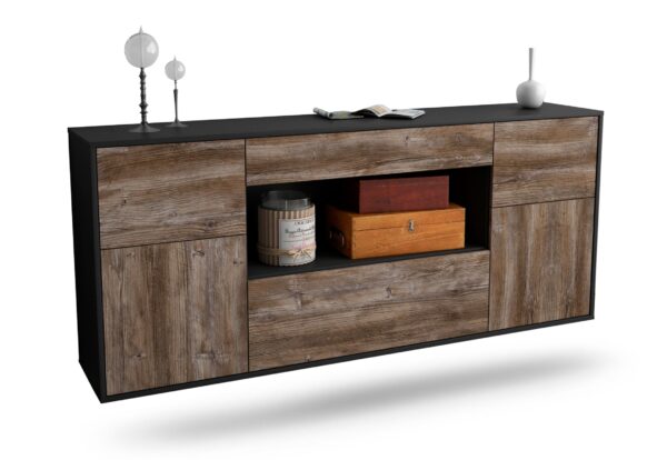 Sideboard Visalia, Treibholz, hängend (180x79x35cm)