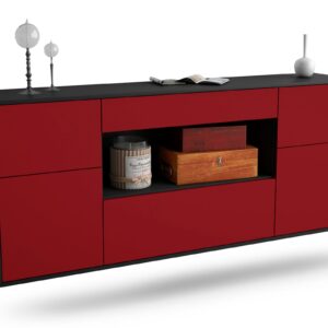 Sideboard Visalia, Bordeaux, hängend (180x79x35cm)