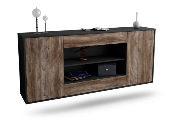 Sideboard Olathe, Treibholz, hängend (180x79x35cm)