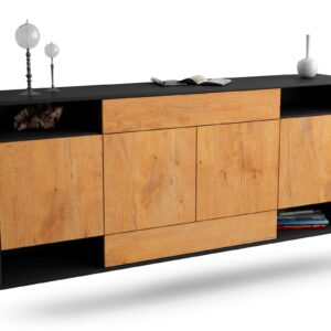 Sideboard Evansville, Eiche, hängend (180x79x35cm)