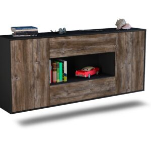 Sideboard Denton, Treibholz, hängend (180x79x35cm)