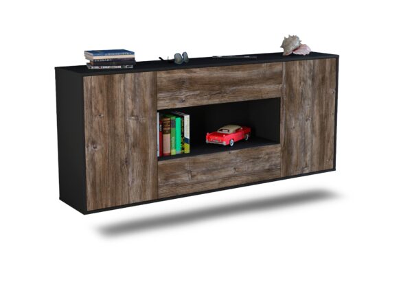 Sideboard Denton, Treibholz, hängend (180x79x35cm)