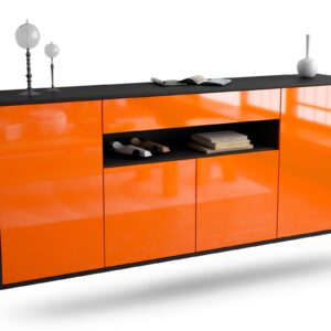 Sideboard Lansing, Orange, hängend (180x79x35cm)
