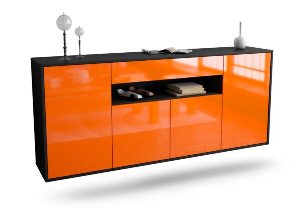 Sideboard Lansing, Orange, hängend (180x79x35cm)