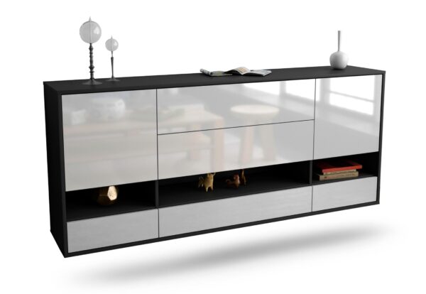 Sideboard Lafayette, Weiß, hängend (180x79x35cm)