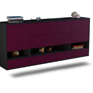 Sideboard Lafayette, Lila, hängend (180x79x35cm)