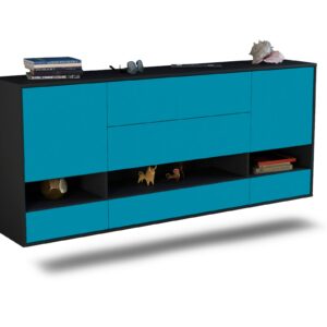 Sideboard Lafayette, Türkis, hängend (180x79x35cm)
