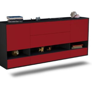 Sideboard Lafayette, Bordeaux, hängend (180x79x35cm)