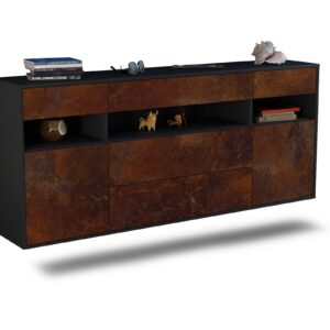 Sideboard Inglewood, Rost, hängend (180x79x35cm)