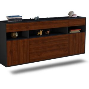 Sideboard Inglewood, Walnuss, hängend (180x79x35cm)