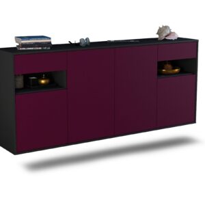 Sideboard Killeen, Lila, hängend (180x79x35cm)