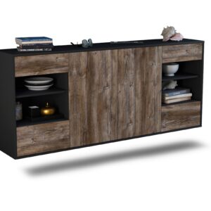 Sideboard Independence, Treibholz, hängend (180x79x35cm)