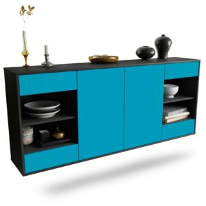 Sideboard Independence, Türkis, hängend (180x79x35cm)