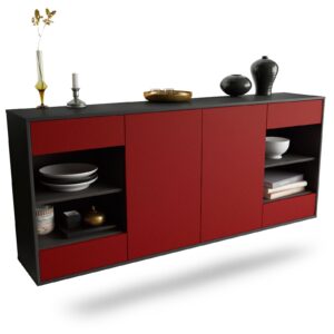 Sideboard Independence, Bordeaux, hängend (180x79x35cm)