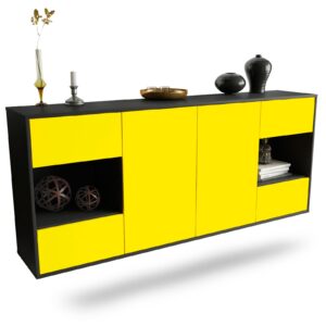 Sideboard Santa Clara, Gelb, hängend (180x79x35cm)