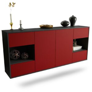 Sideboard Santa Clara, Bordeaux, hängend (180x79x35cm)