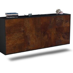 Sideboard Beaumont, Rost, hängend (180x79x35cm)