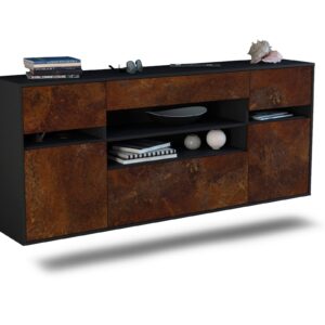 Sideboard Miramar, Rost, hängend (180x79x35cm)