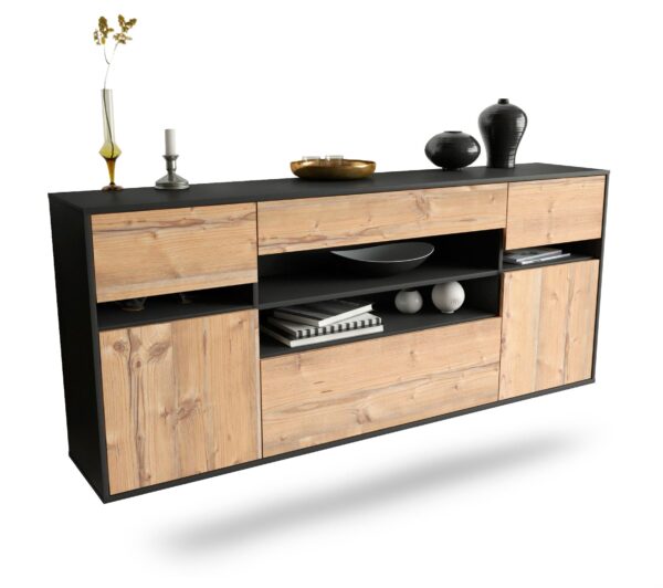Sideboard Miramar, Pinie, hängend (180x79x35cm)