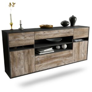 Sideboard Miramar, Treibholz, hängend (180x79x35cm)